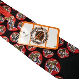 Florida Panthers Neck Tie Mens One Size Multi Color NHL Hockey Ralph Marlin